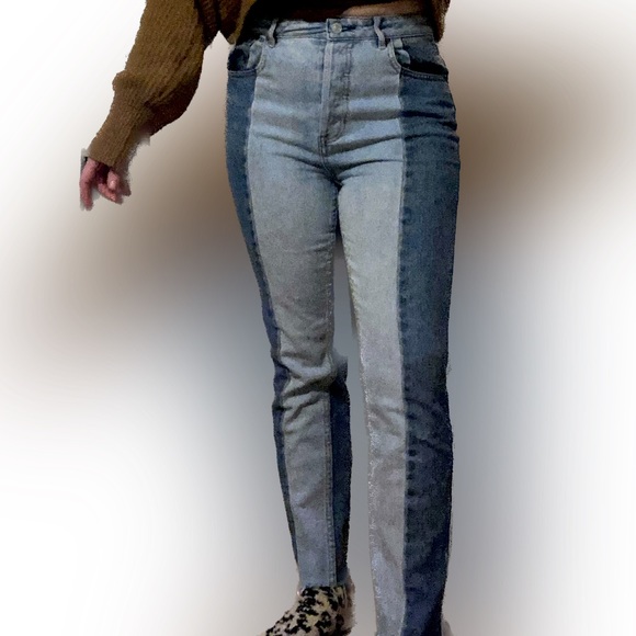 Pacsun Striped Mom Jean 26 - Picture 1 of 3